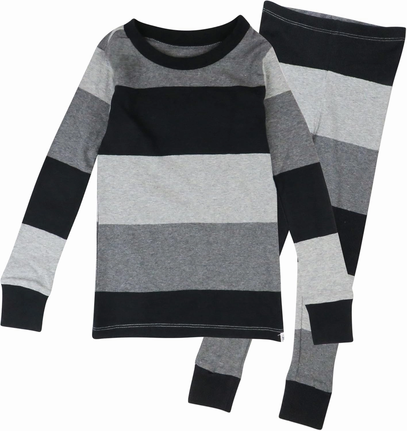 HonestBaby Unisex 2-Piece Pajamas Sleepwear PJs 100% Organic Cotton for Baby, Toddler, Kids, Boy