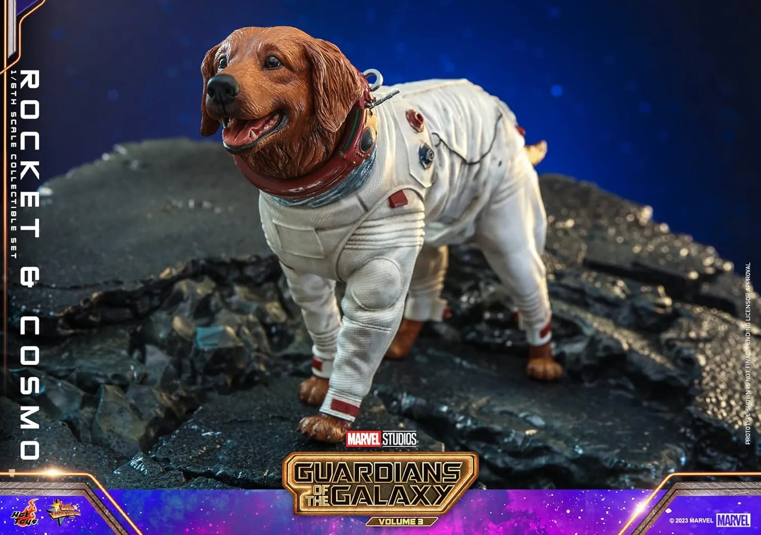 ホットトイズ(Hot Toys) Movie Masterpiece Guardians of The Galaxy: Volume 3 Rocket & Cosmo 1/6 Scale Figure