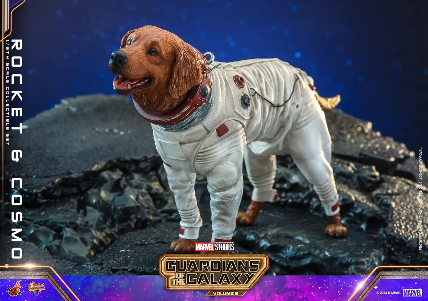 ホットトイズ(Hot Toys) Movie Masterpiece Guardians of The Galaxy: Volume 3 Rocket & Cosmo 1/6 Scale Figure