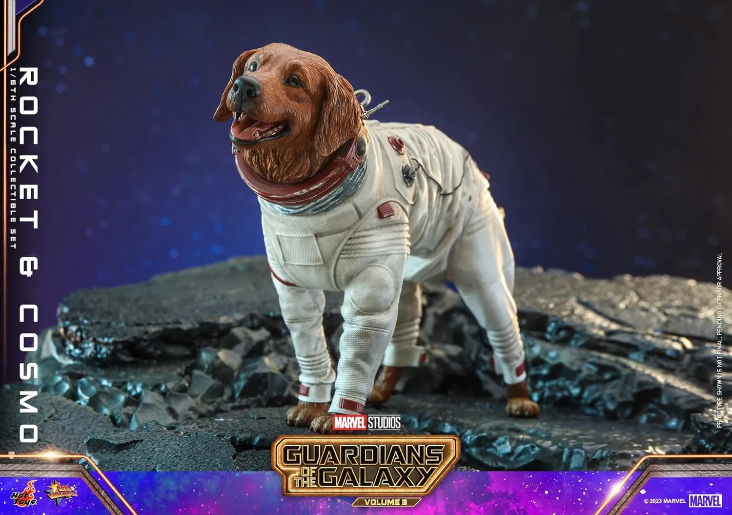 ホットトイズ(Hot Toys) Movie Masterpiece Guardians of The Galaxy: Volume 3 Rocket & Cosmo 1/6 Scale Figure