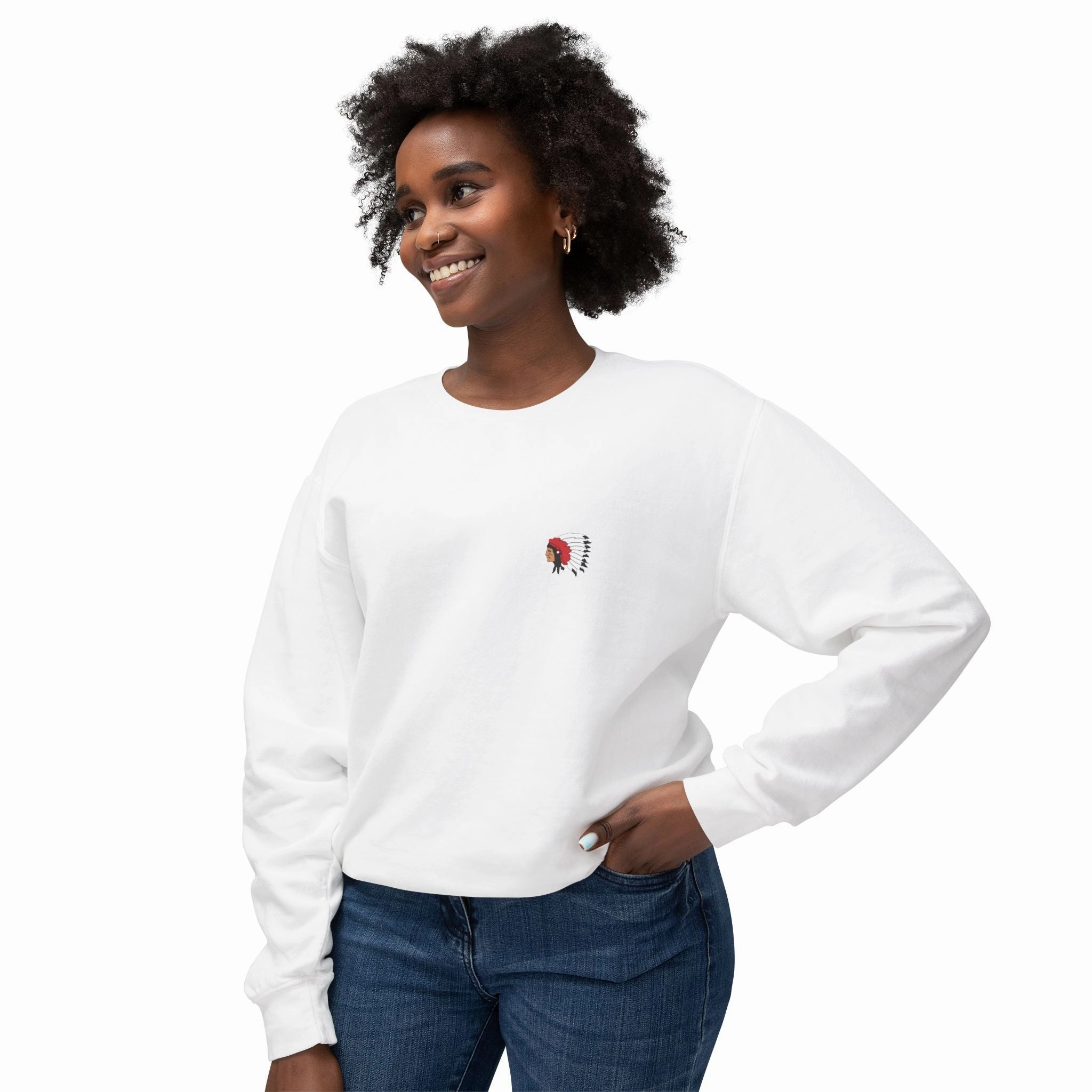 I Got Booed Unisex Lightweight Crewneck Sweatshirt