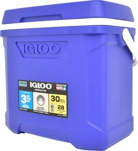 Igloo Profile II 30 Quart Bail, Blue