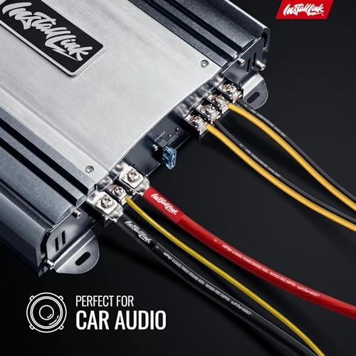 Install Link 16 AWG Gauge Speaker Wire Cable Stereo, Car or Home Theater, CCA (100 Feet)