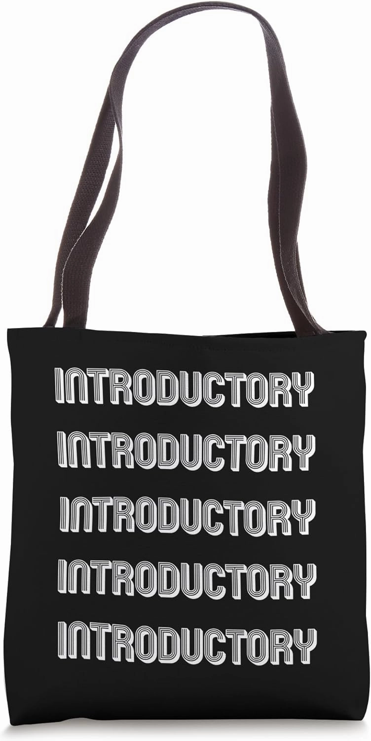 Introductory Tote Bag