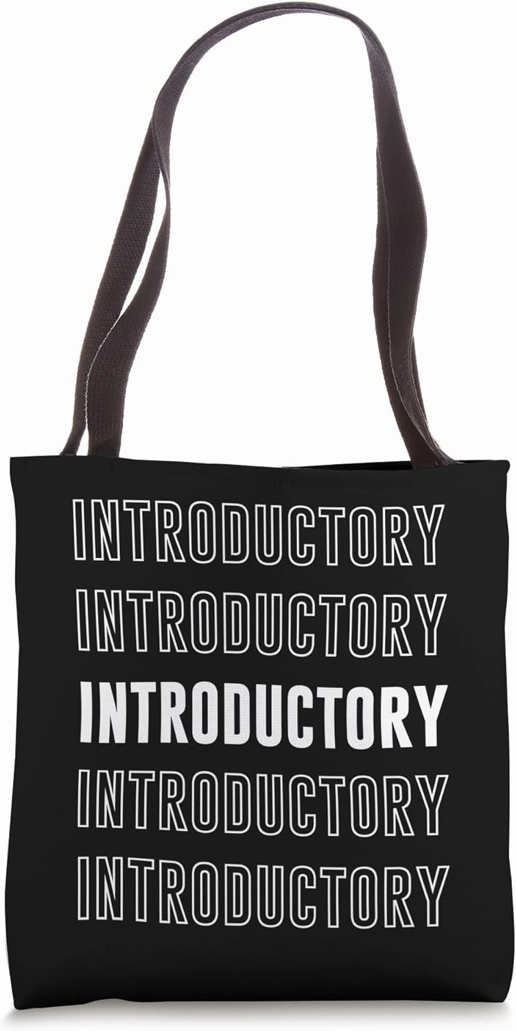 Introductory Tote Bag