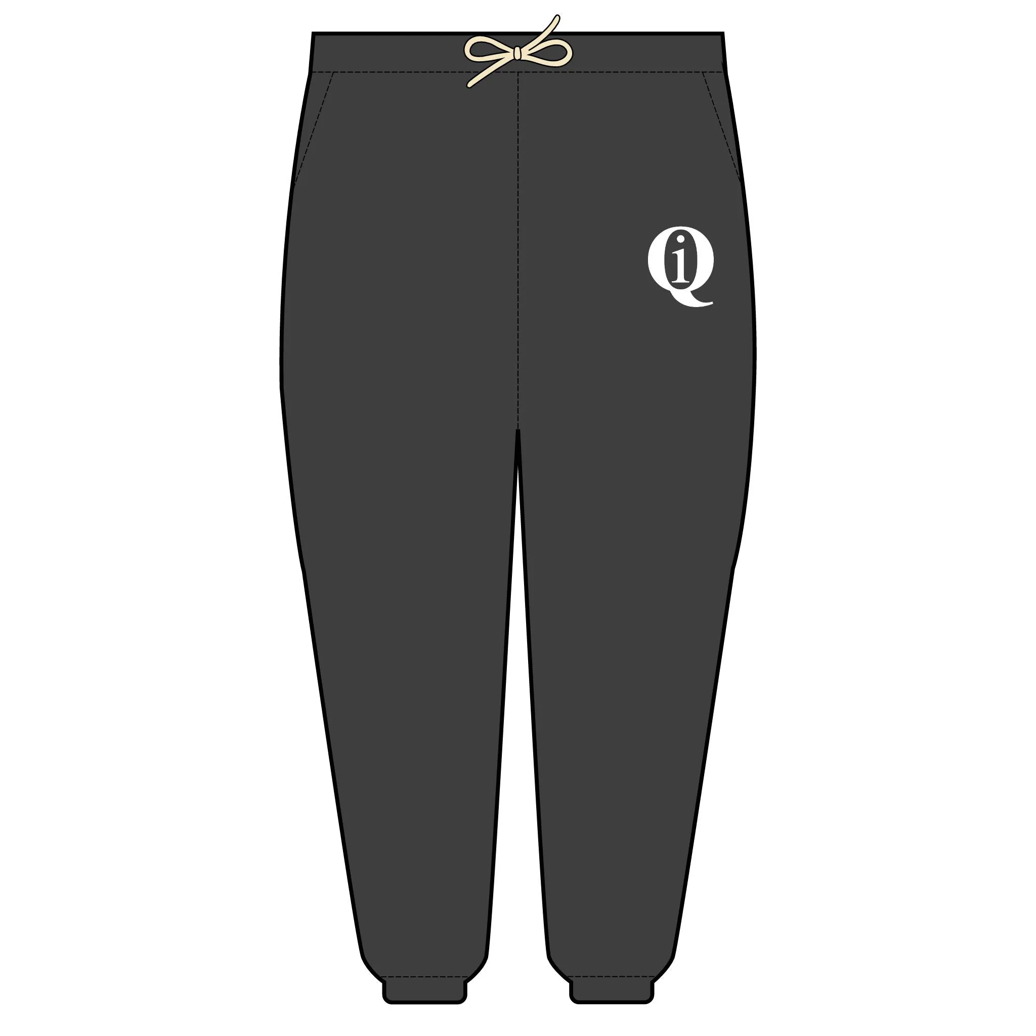 IQ Fashion |  Unisex Lightweight Fleece Sweatpants