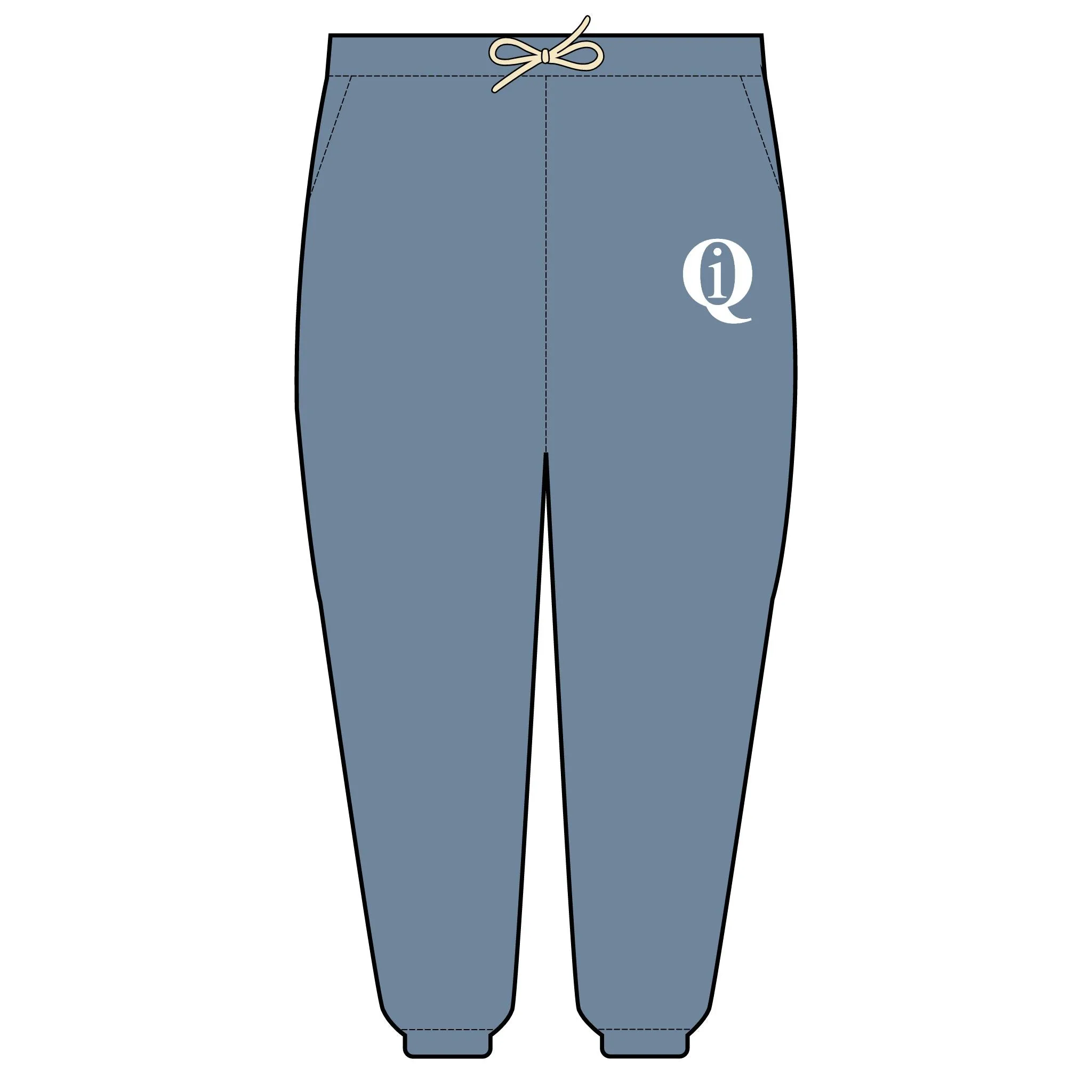 IQ Fashion |  Unisex Lightweight Fleece Sweatpants