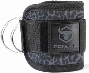 Iron Bull Strength Women's Ankle Strap for Cable Machines & Resistance Bands: Gym & Home Workout Cuff Attachment for Leg Extensions, Kickbacks, Hip Abductors - Booty Exercises