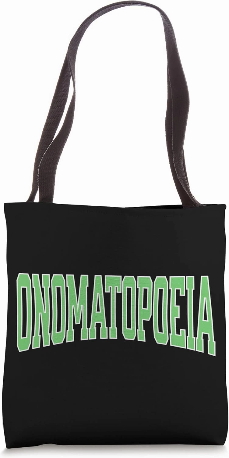 Japanese sound symbolism Onomatopoeia Tote Bag