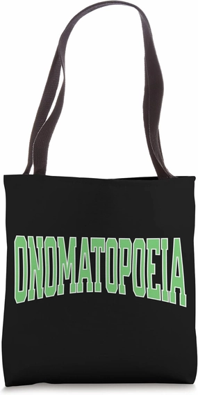 Japanese sound symbolism Onomatopoeia Tote Bag