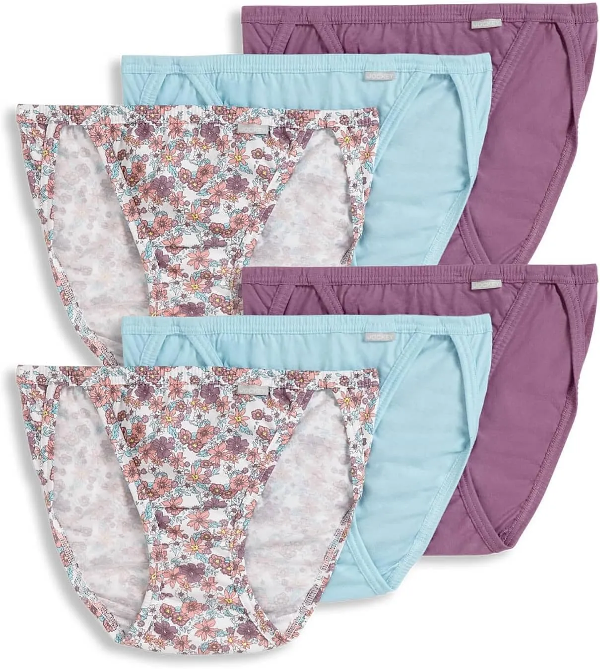 Jockey Women's Underwear Elance String Bikini - 6 Pack