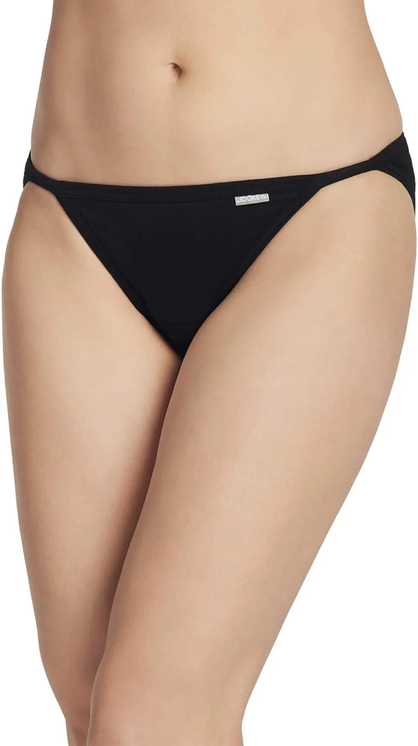Jockey Women's Underwear Elance String Bikini - 6 Pack