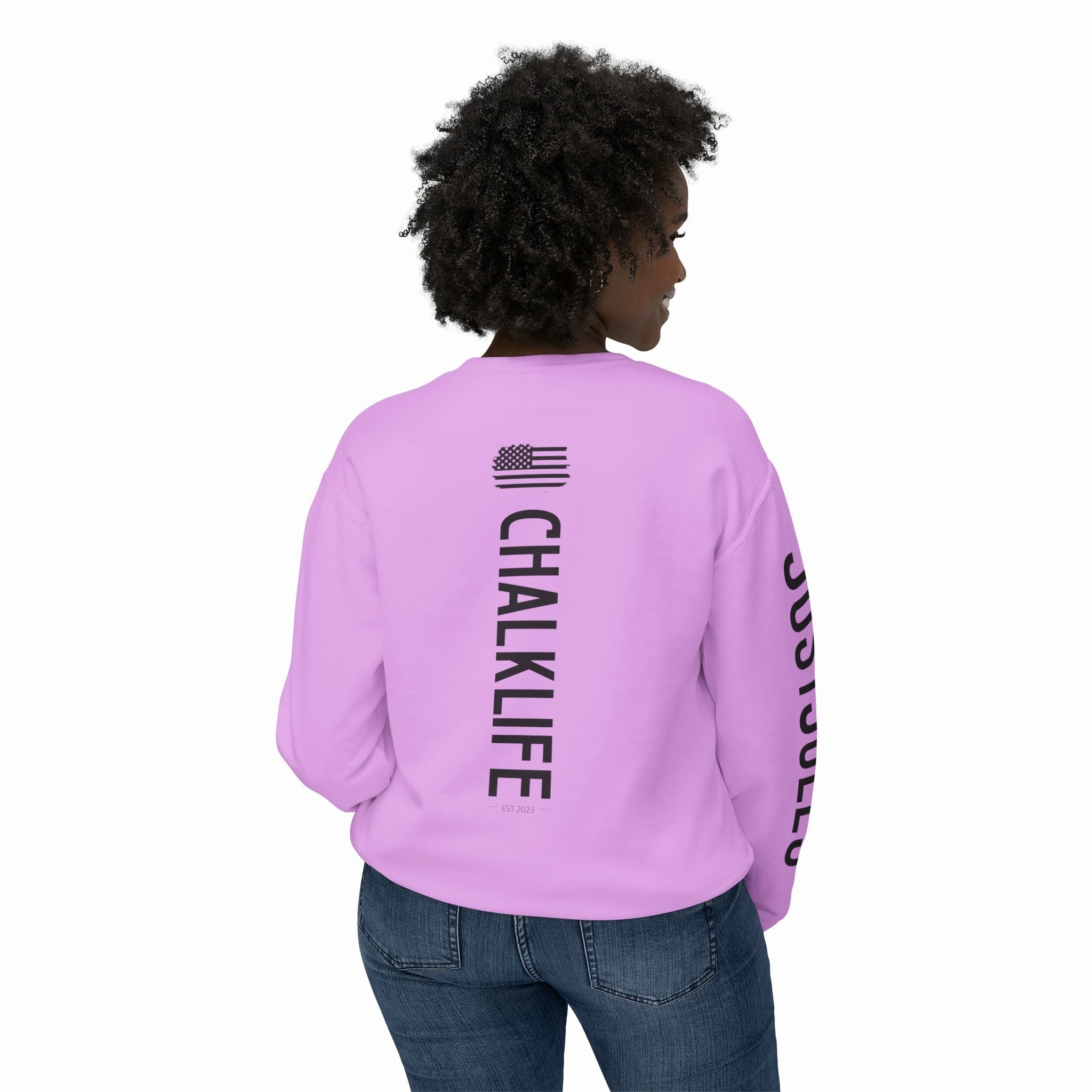 JUSTJULES - Event Icons Lightweight Crewneck Sweatshirt