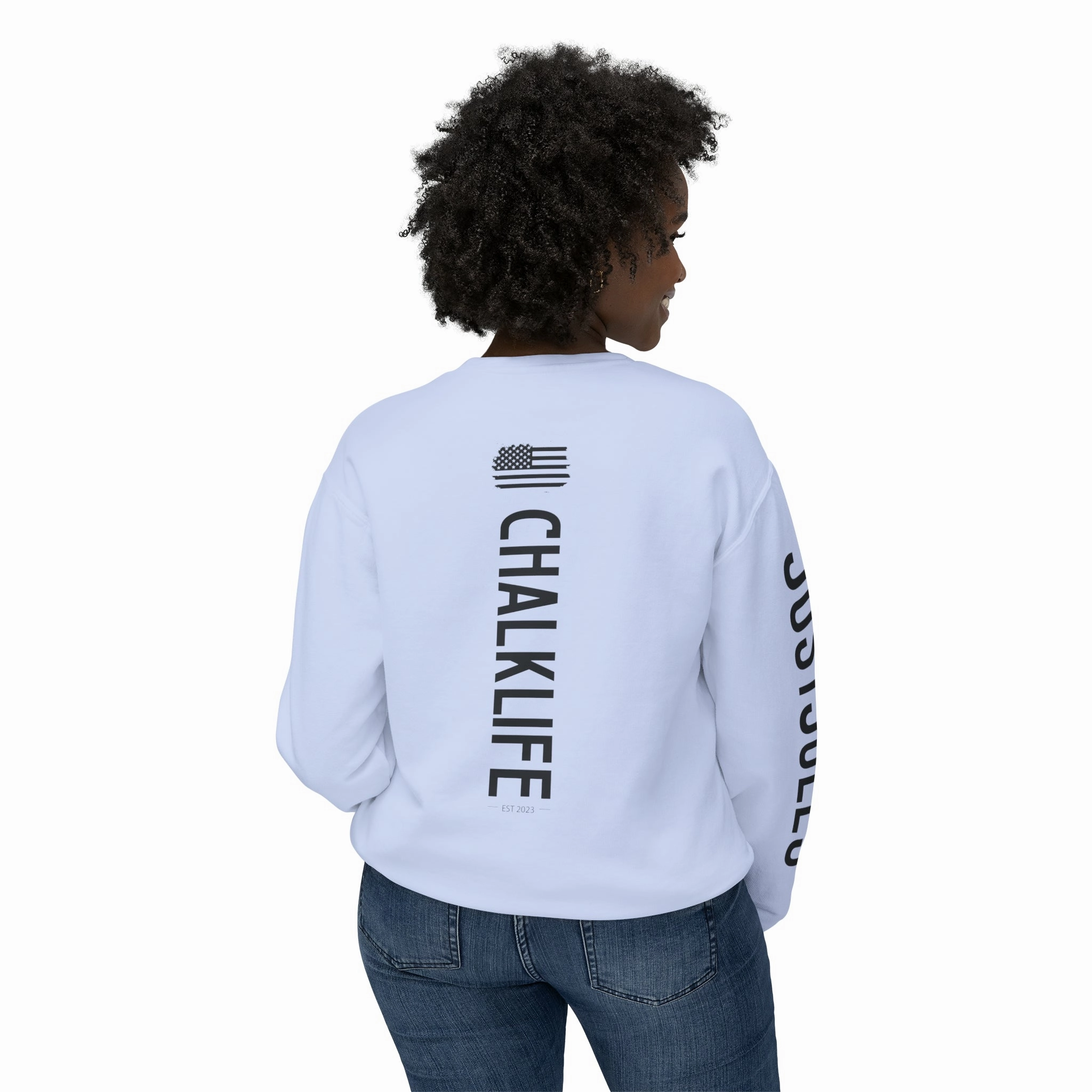 JUSTJULES - Event Icons Lightweight Crewneck Sweatshirt