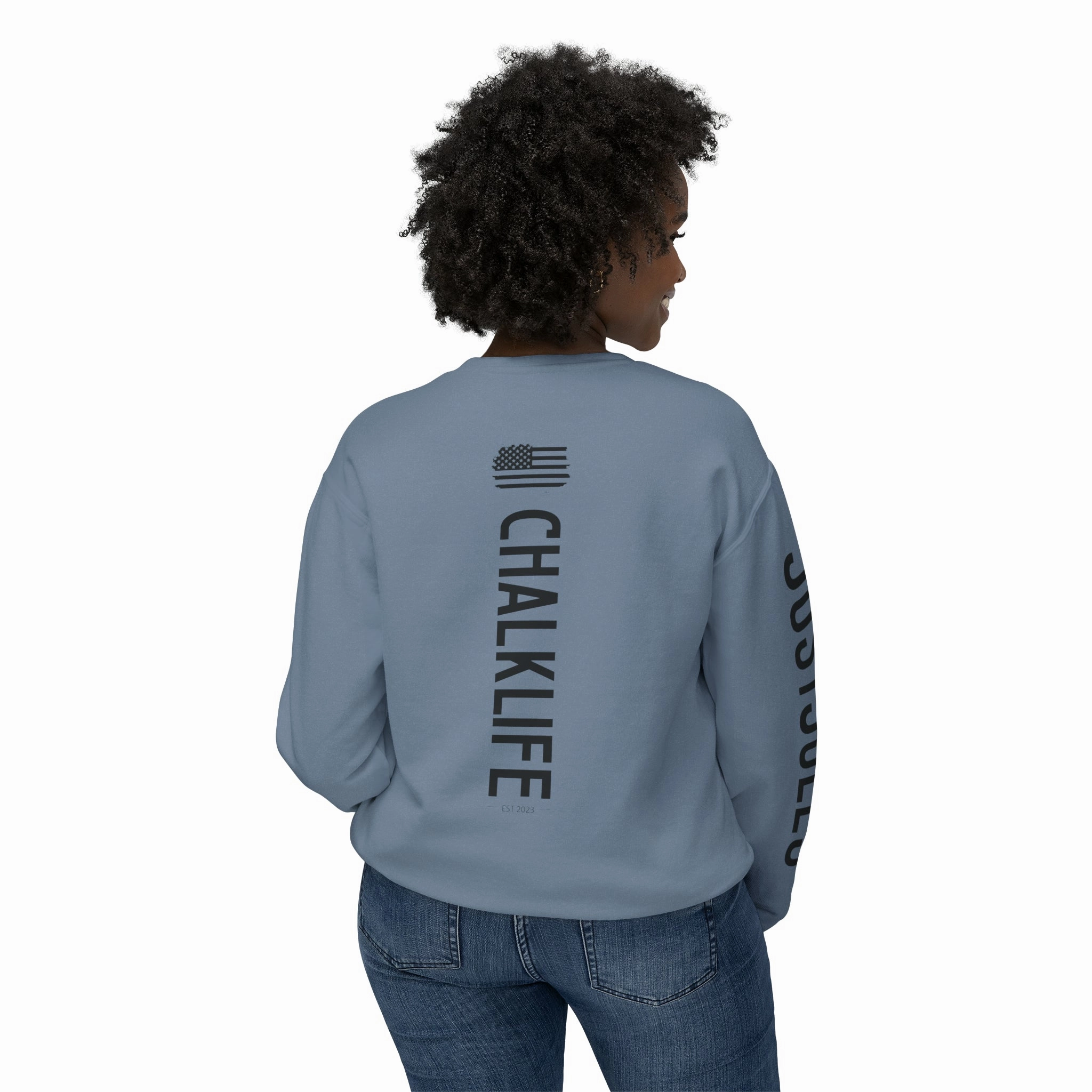 JUSTJULES - Event Icons Lightweight Crewneck Sweatshirt