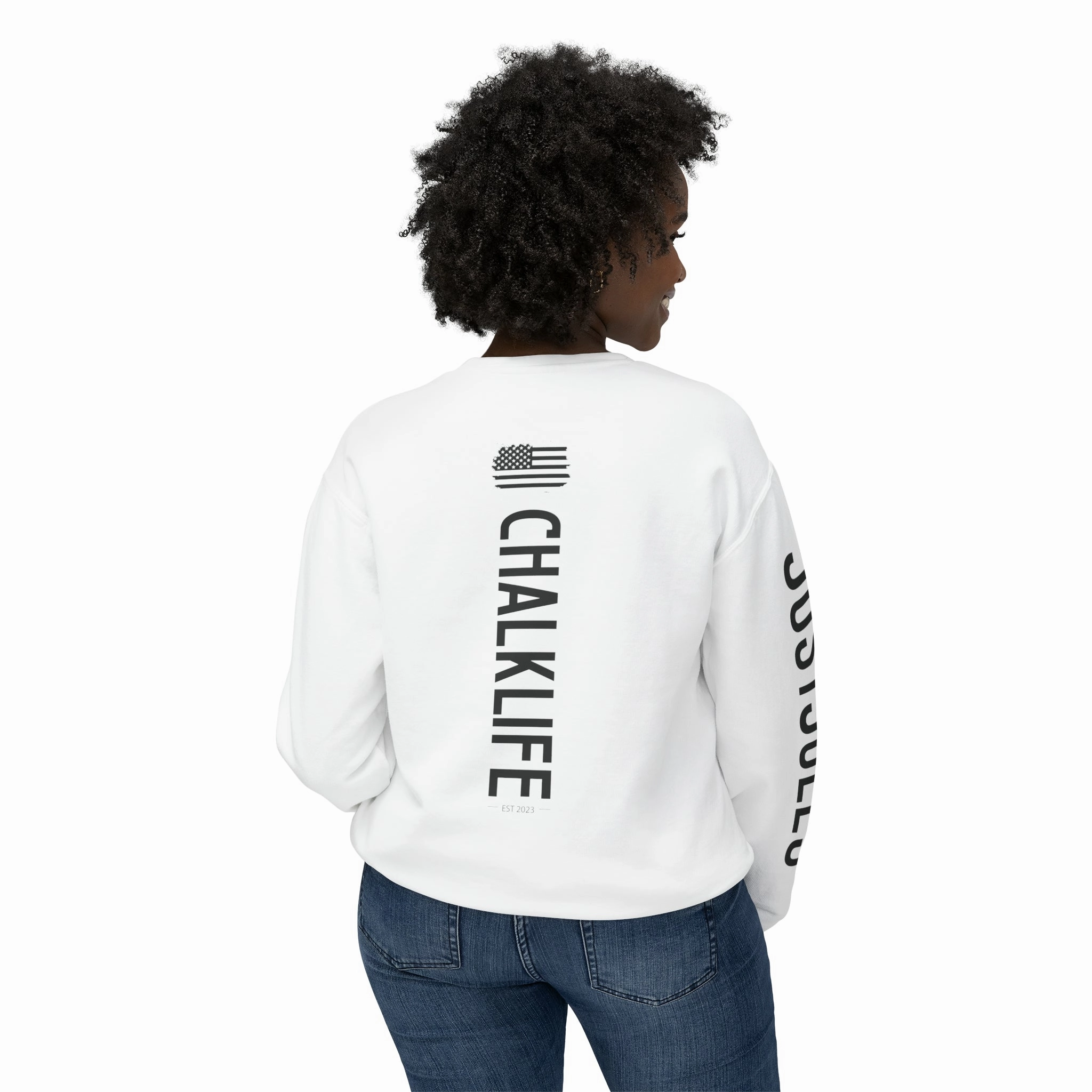 JUSTJULES - Event Icons Lightweight Crewneck Sweatshirt