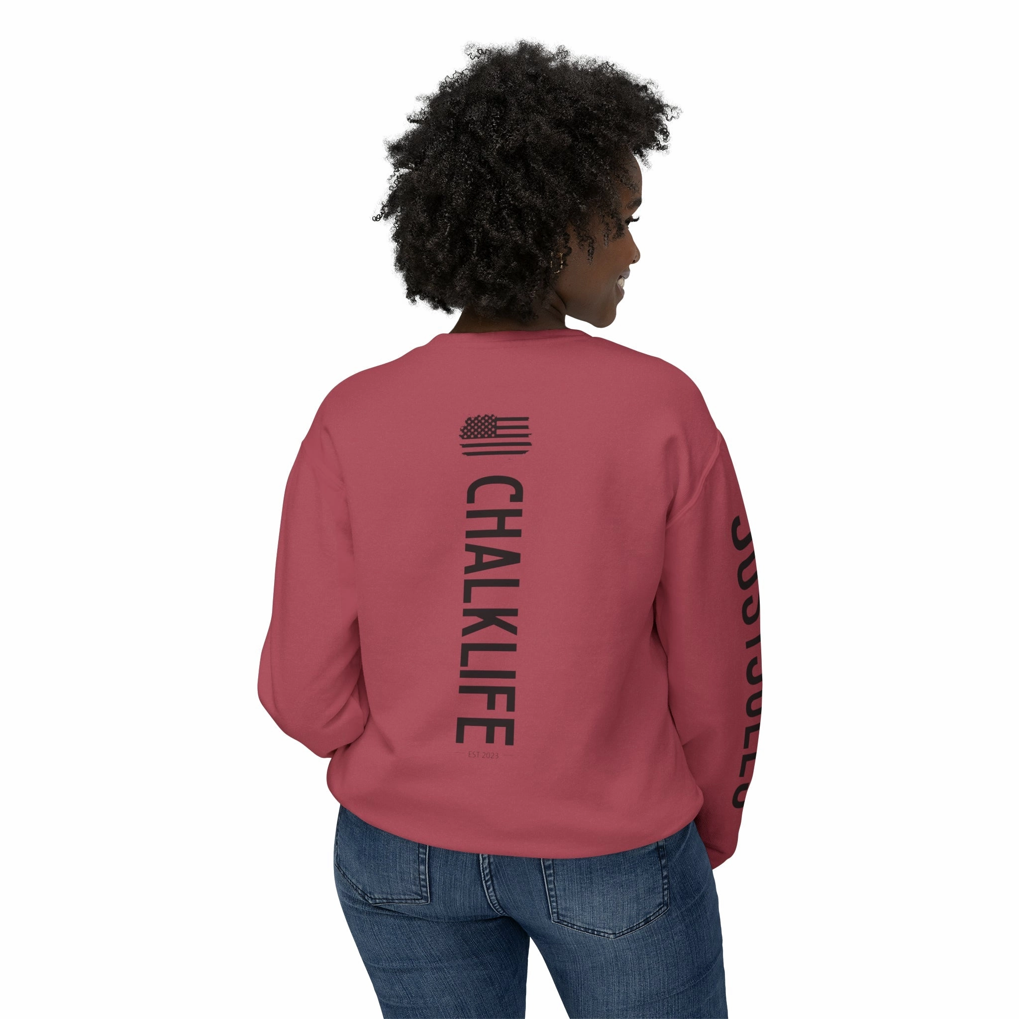 JUSTJULES - Event Icons Lightweight Crewneck Sweatshirt