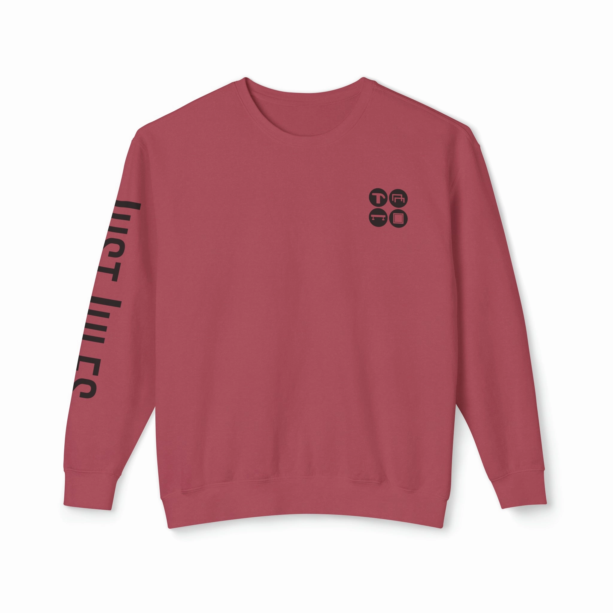 JUSTJULES - Event Icons Lightweight Crewneck Sweatshirt