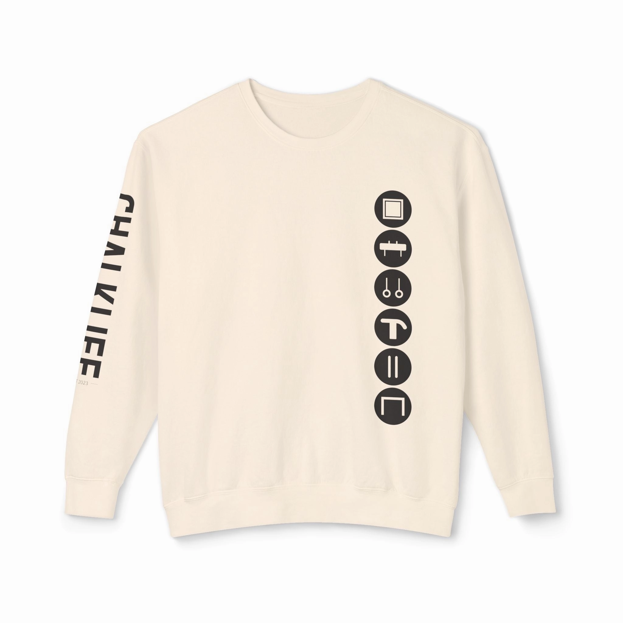 JustJules - Men's Gymnastics Icon - Lightweight Crewneck Sweatshirt