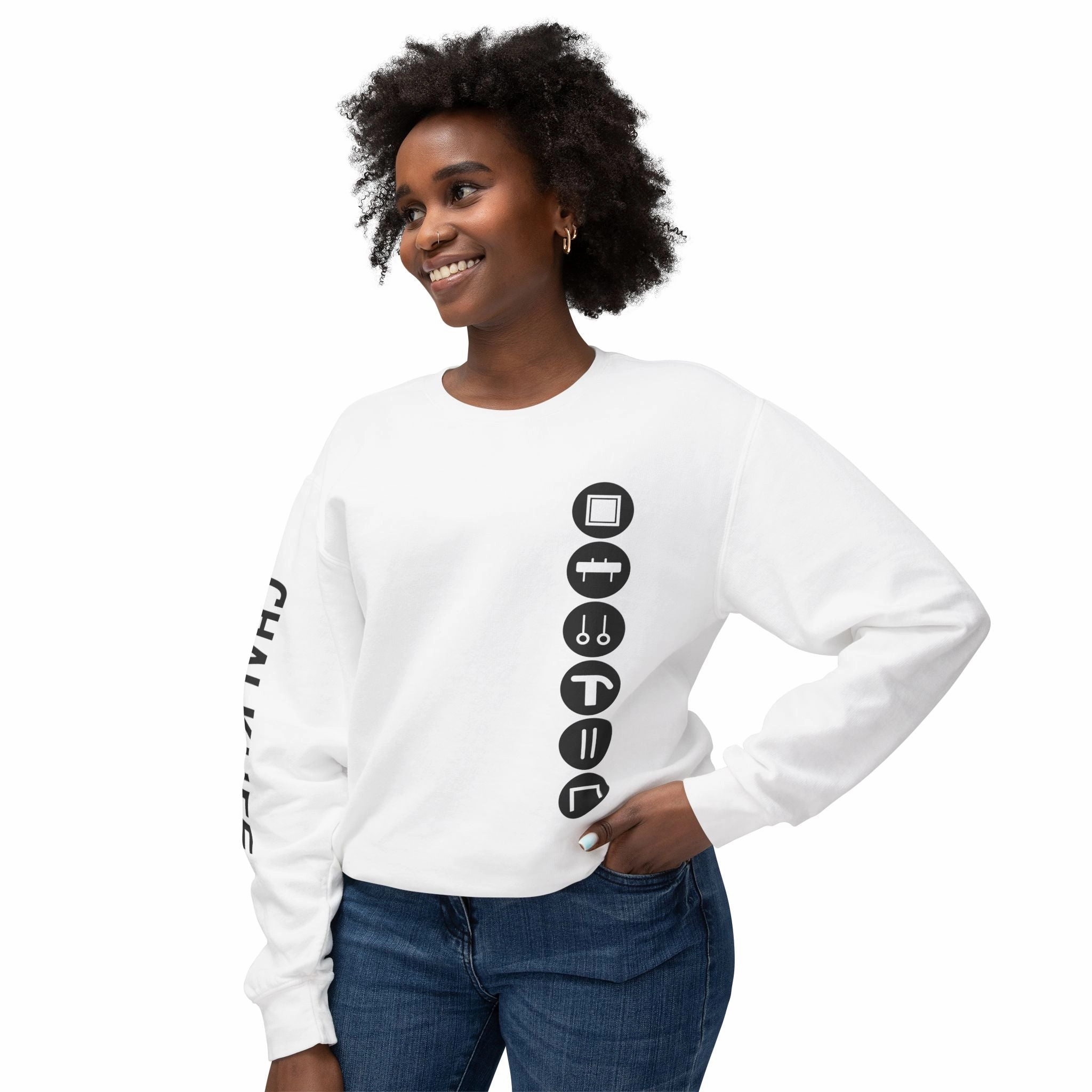 JustJules - Men's Gymnastics Icon - Lightweight Crewneck Sweatshirt