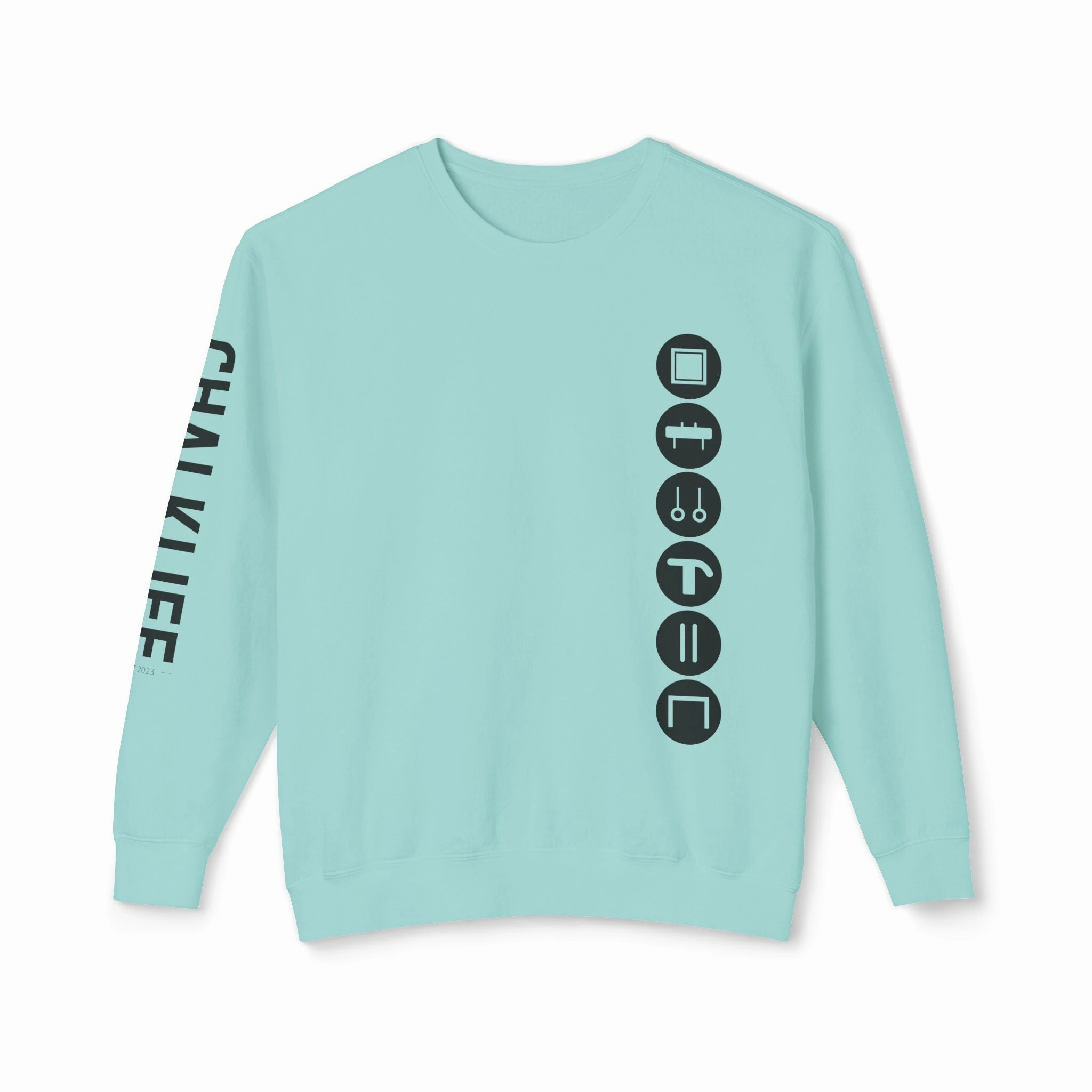 JustJules - Men's Gymnastics Icon - Lightweight Crewneck Sweatshirt
