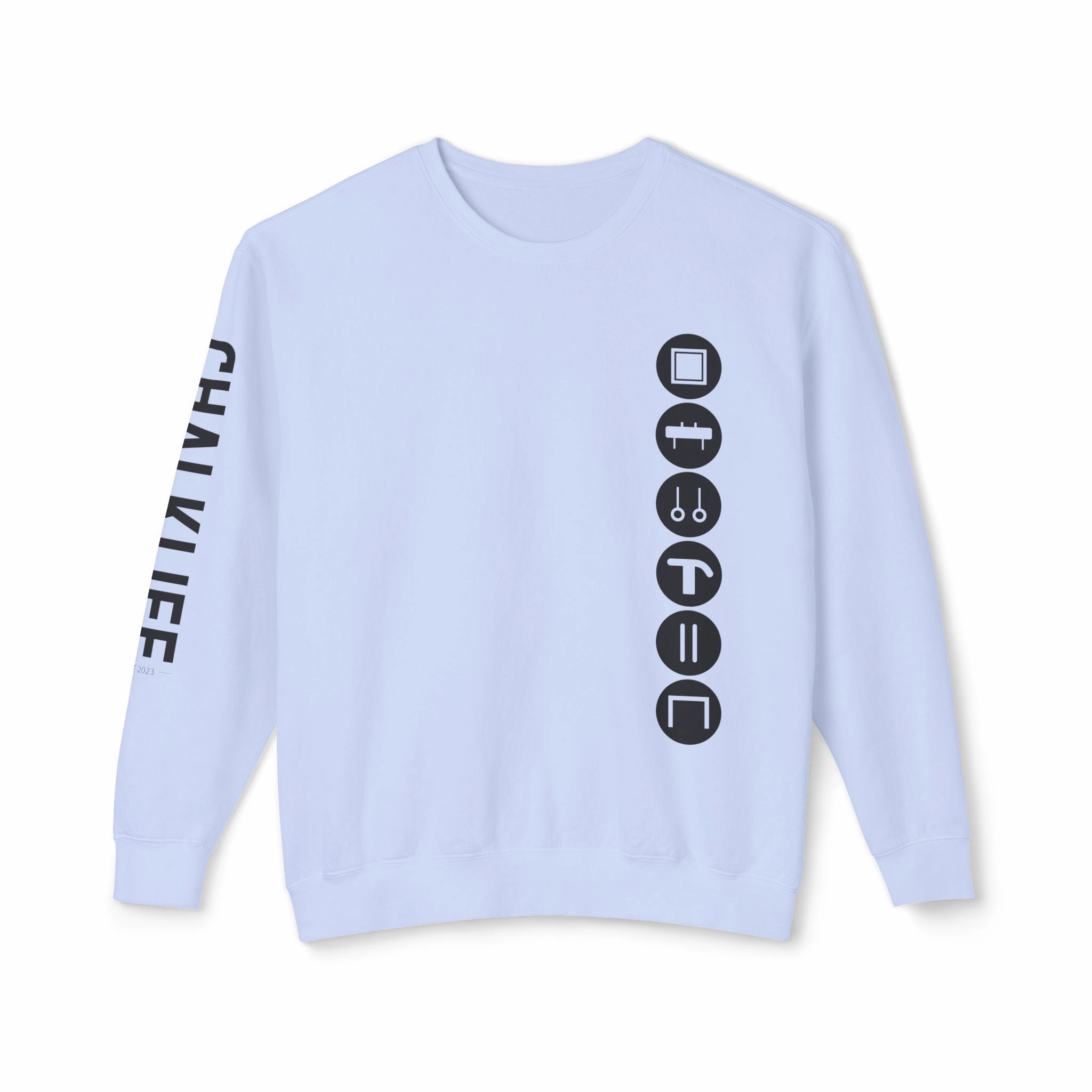JustJules - Men's Gymnastics Icon - Lightweight Crewneck Sweatshirt