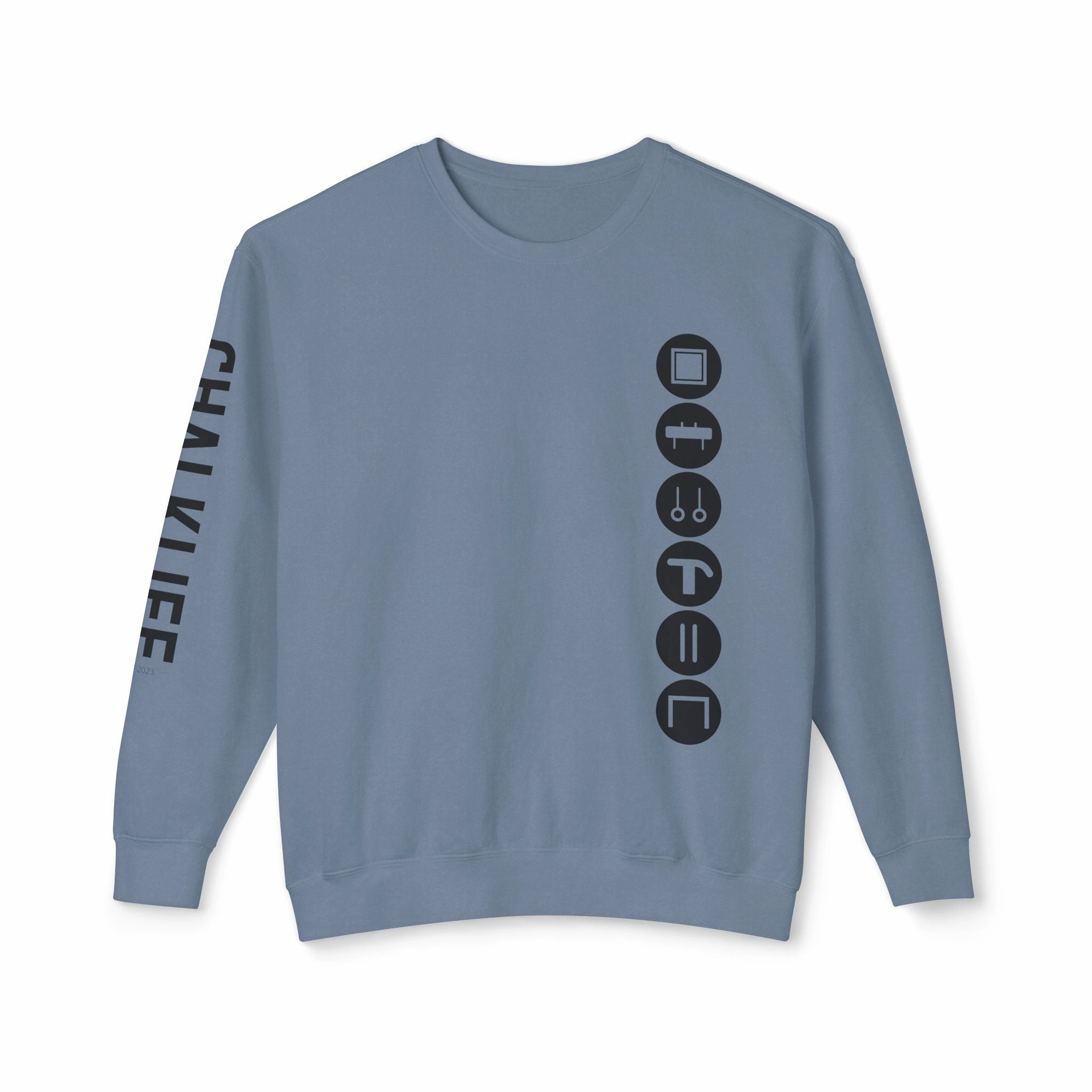 JustJules - Men's Gymnastics Icon - Lightweight Crewneck Sweatshirt
