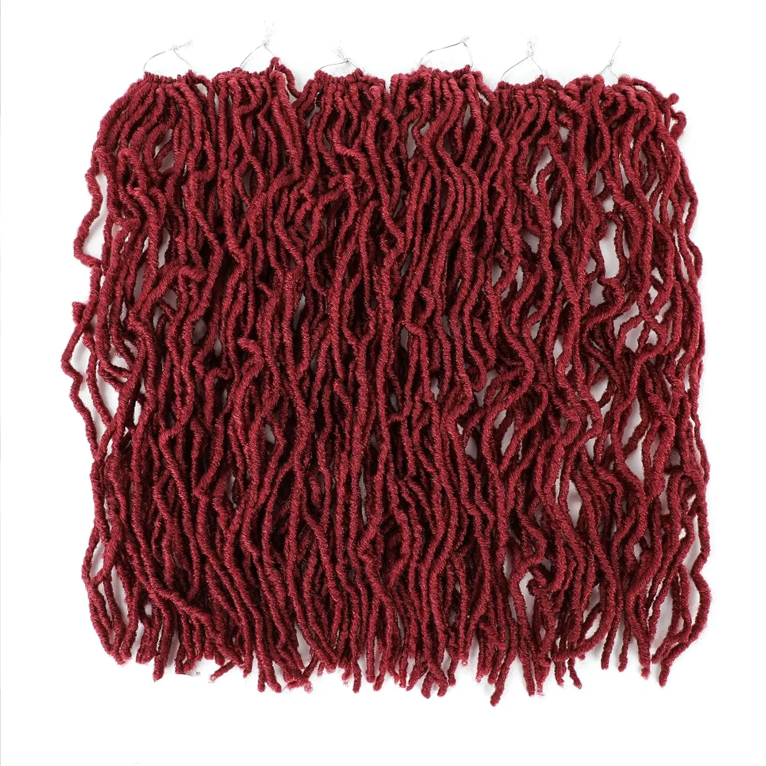 Karida Faux Locs Crochet Hair 30 Inch, 7 Packs Soft Locs Crochet Hair For Black Women Pre Looped, Crochet Locs Long Soft Locs Crochet Hair (BUG#, 30 Inch (Pack of 7))