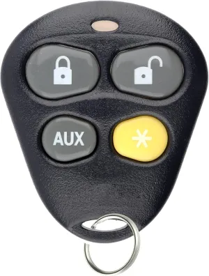 KeylessOption Keyless Entry Remote Starter Car Key Fob Alarm for Aftermarket Viper Automate EZSDEI474V 474V