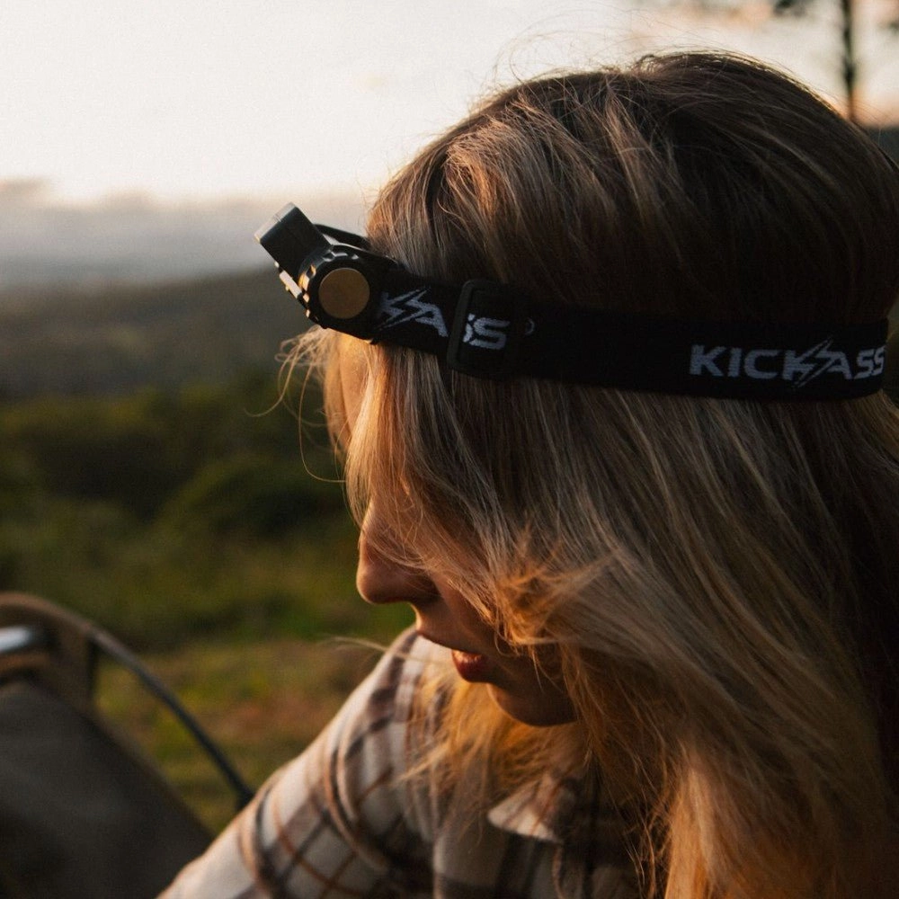 KickAss Rechargeable Head Torch