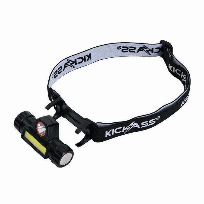 KickAss Rechargeable Head Torch