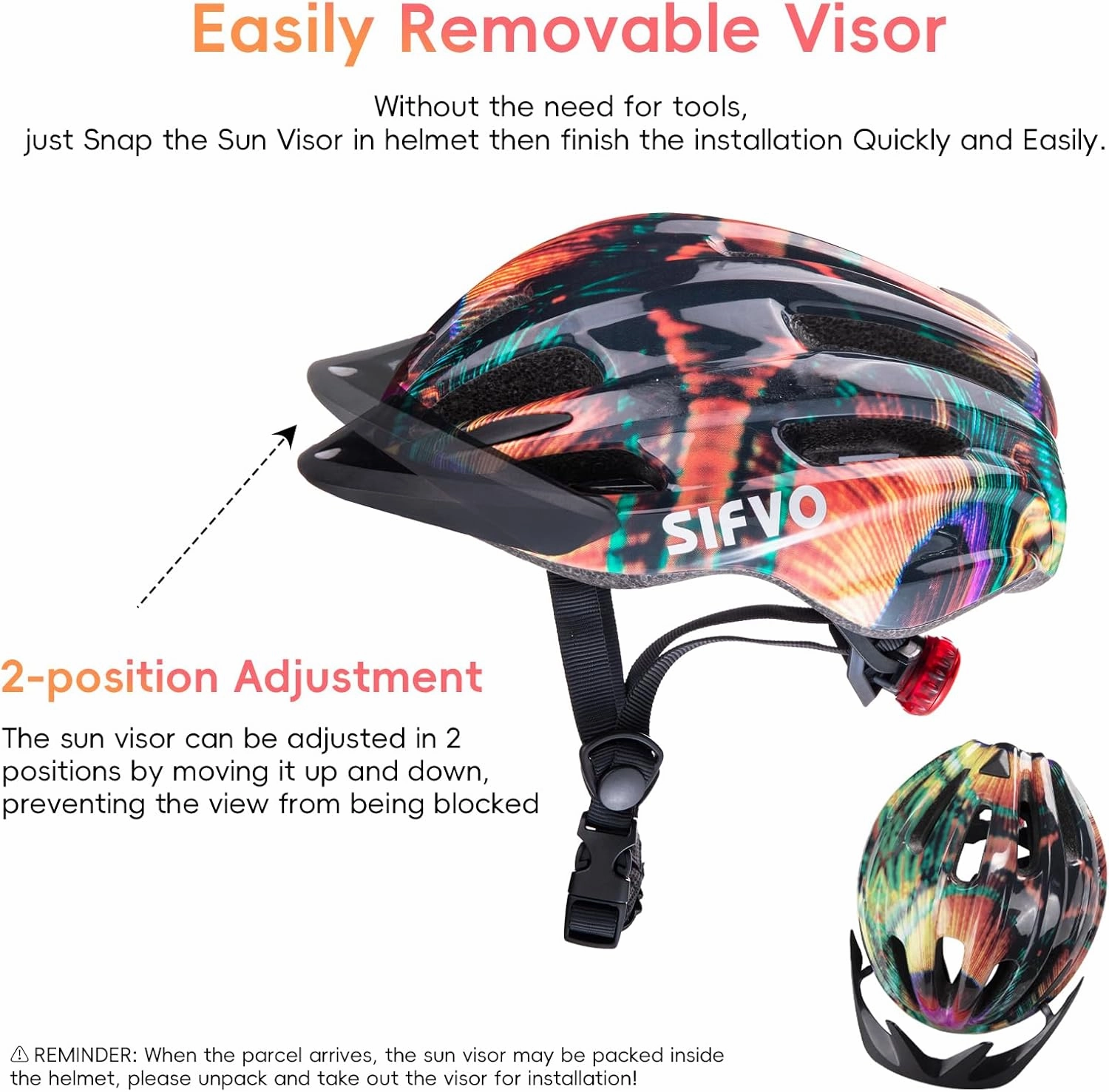 Kids Bike Helmet Kids Helmet for Boys and Girls Bike Helmet with Light Adjustable & Lightweight Bike Helmets for Kids Ages 5-14 Youth Bike Helmet Multi-Sport 55-58cm