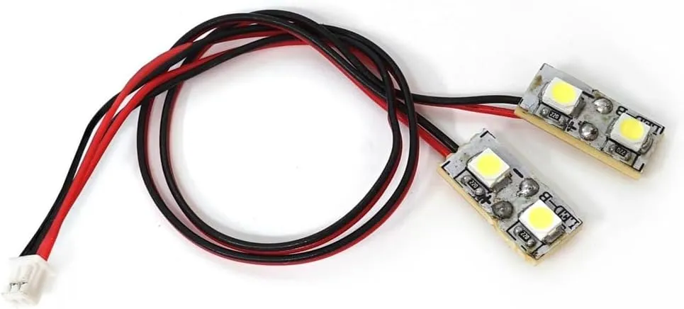 KingVal Replacement Front Light Bar RC Spare Parts Compatible with JJRC Q117-A Q117-B RC Car