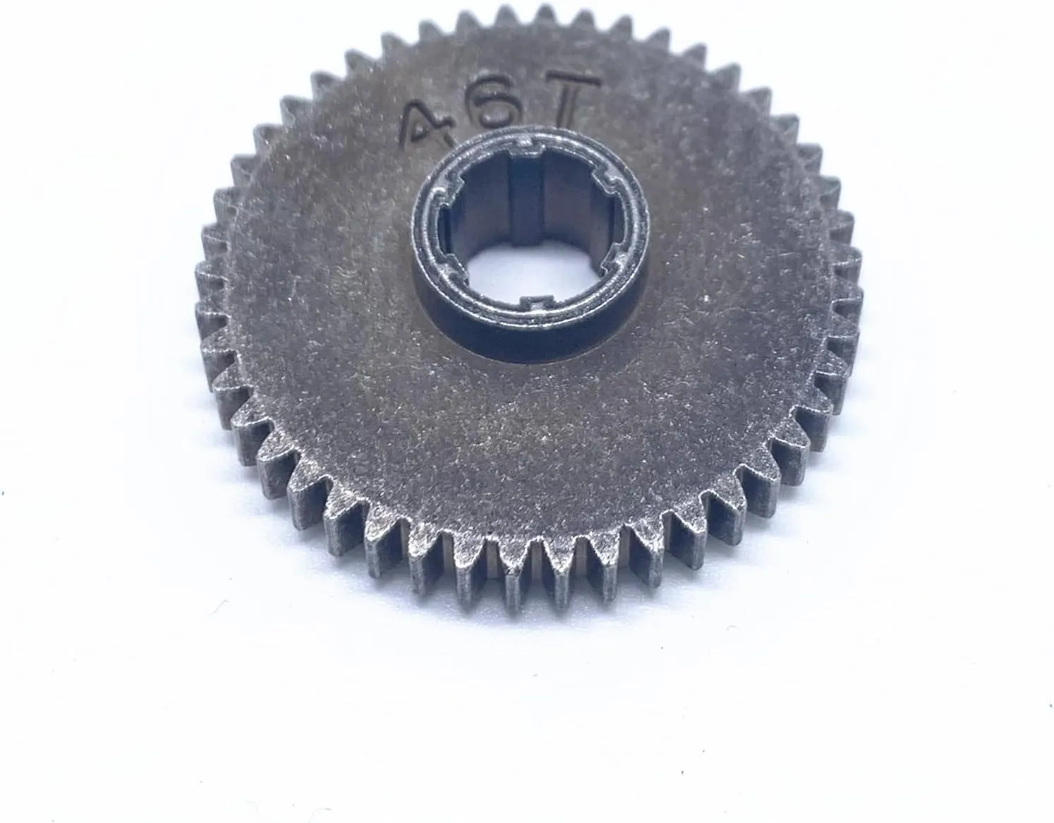 KingVal Replacement Metal 46T Main Driving Gear Parts Compatible with JJRC Q117-A PRO Q117-B PRO Q117-C PRO Q117-D PRO RC Car