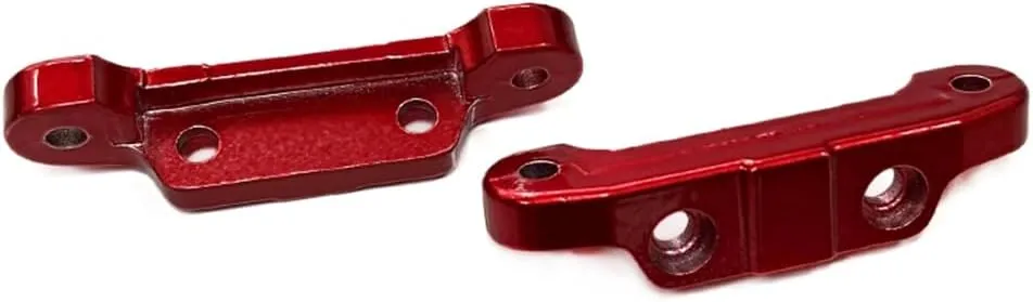 KingVal Replacement Metal Front Rear Arm Code RC Spare Parts Compatible with JJRC Q117-A Q117-B Q117-C Q117-D Q117-E Q117-F Q117-G RC Car (Red)