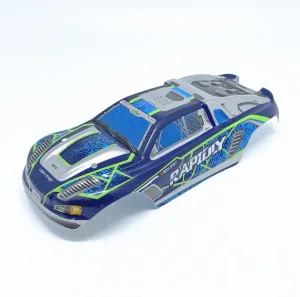 KingVal Replacement RC Car Shell Cover RC Spare Parts Compatible with JJRC Q117-A RC Car (Blue)