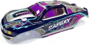 KingVal Replacement RC Car Shell Cover RC Spare Parts Compatible with JJRC Q117-A RC Car (Purple)