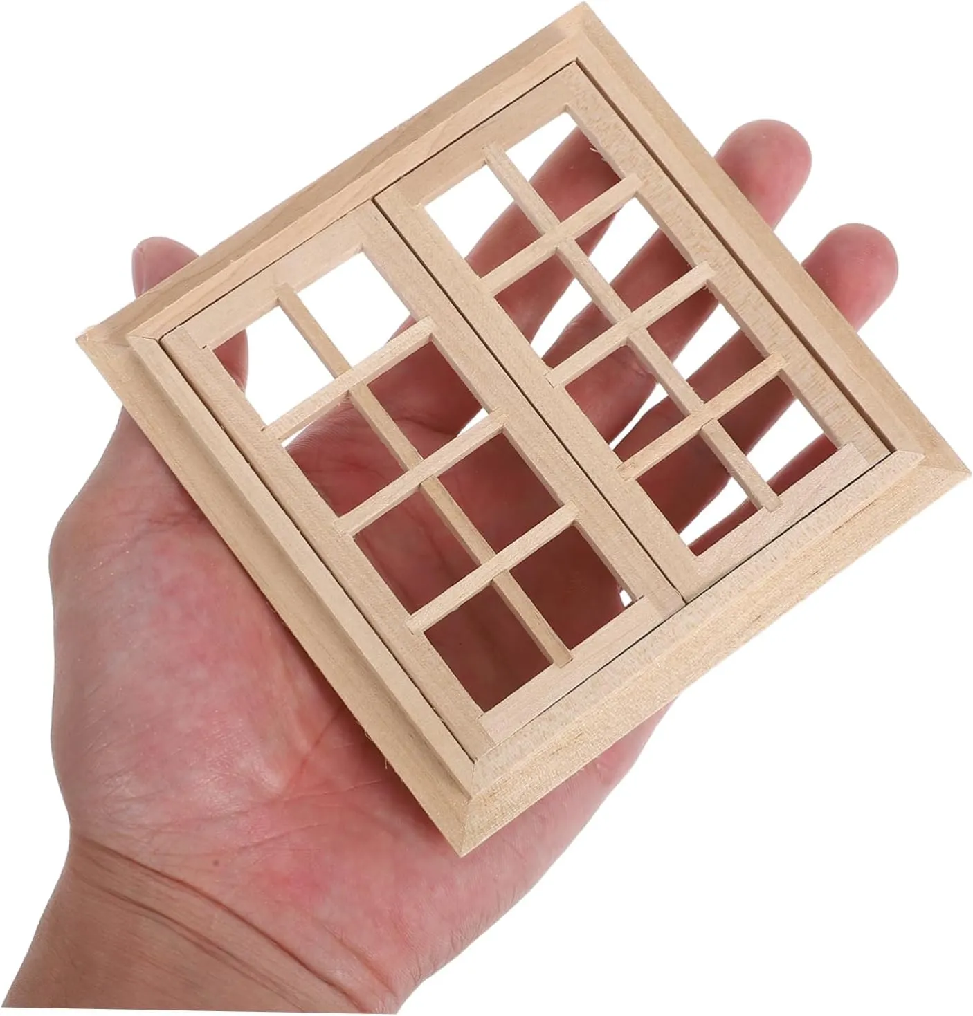 Kisangel 4pcs Scale Dollhouse Craft for Mini Garden and Home Decoration
