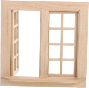 Kisangel 4pcs Scale Dollhouse Craft for Mini Garden and Home Decoration