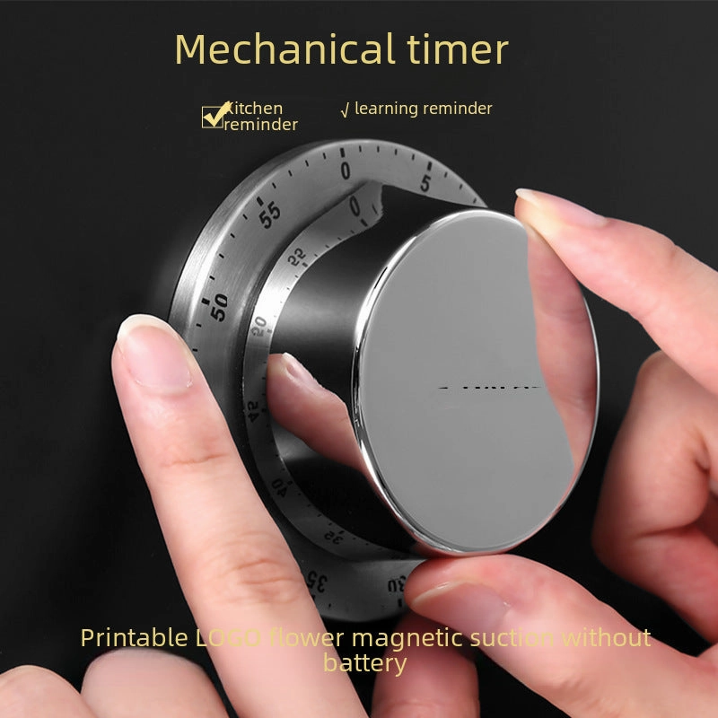 Kitchen Magnetic Stainless Steel Countdown Timer