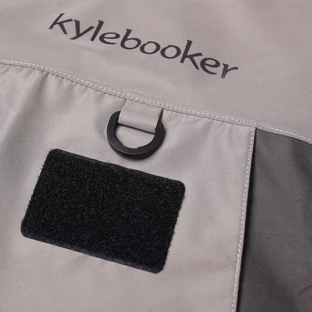 Kylebooker Fly Fishing Wading Jacket Outdoor Activities Waterproof Wader Jackets for Men and Women