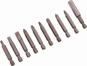 L2500 Power Bit Set (10pc), Set of 10 Pieces