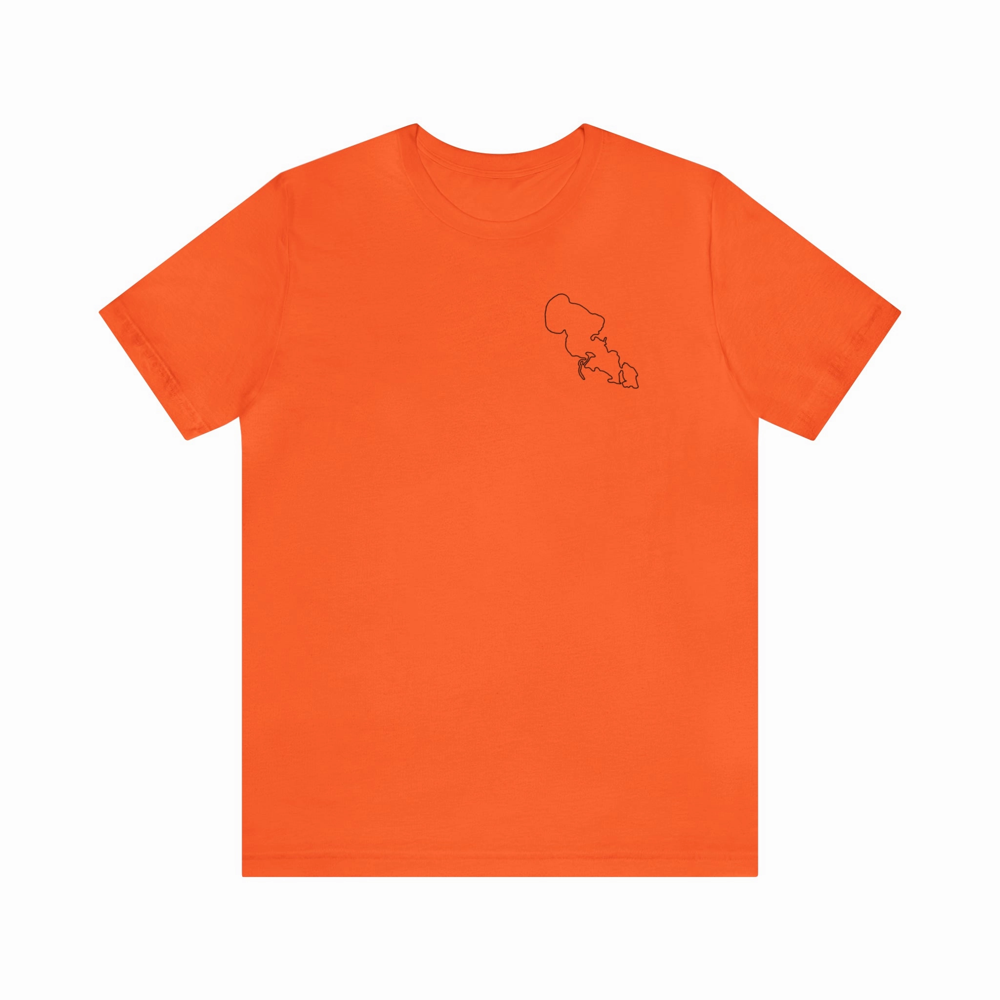 Lac LaBelle, Sailing - Unisex Lightweight Short Sleeve Tee