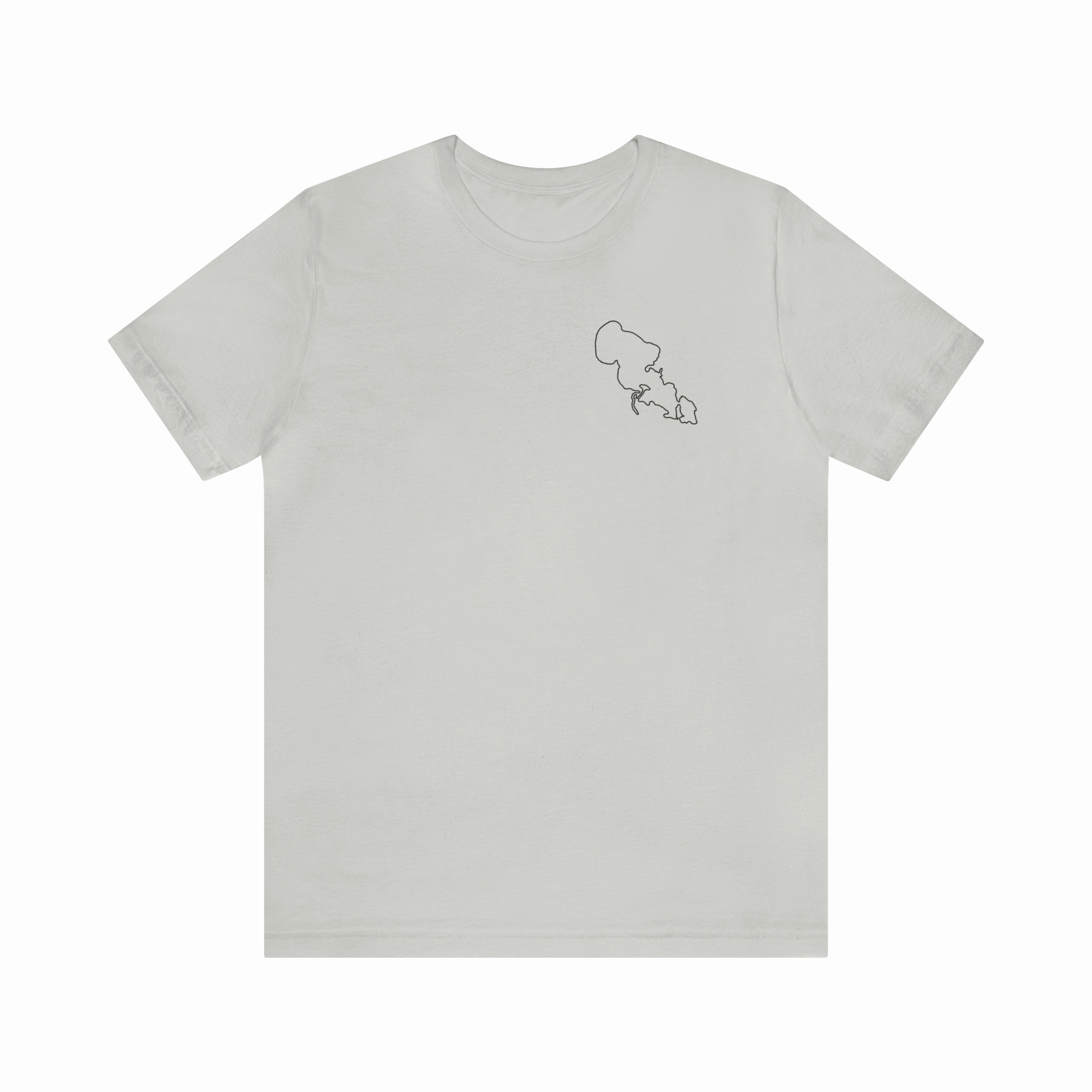 Lac LaBelle, Sailing - Unisex Lightweight Short Sleeve Tee