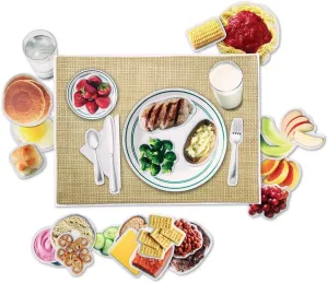 Learning Resources Magnetic Healthy Foods, Magnetic Food, 34 Pieces, Ages 3 