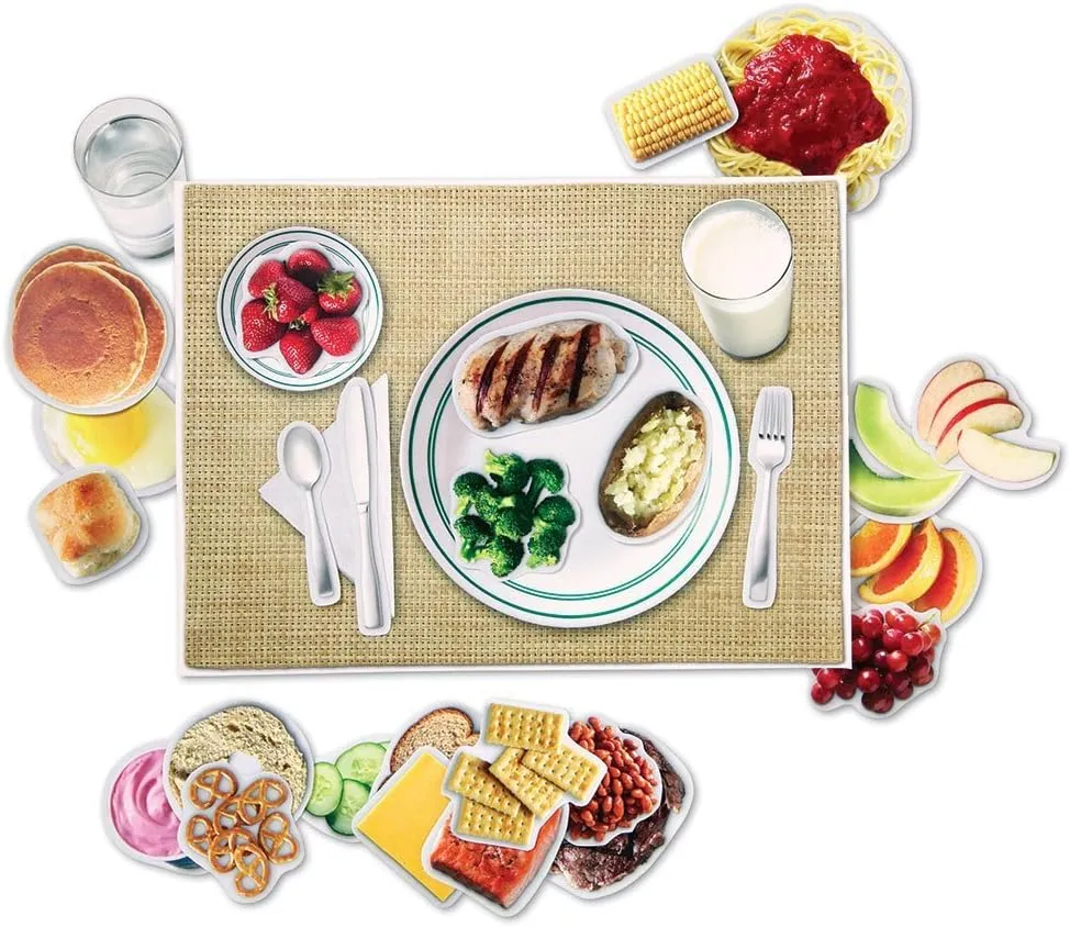 Learning Resources Magnetic Healthy Foods, Magnetic Food, 34 Pieces, Ages 3 