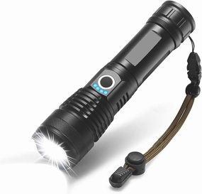 led Flashlight 90000 lumens Most Powerful USB Torch xhp50 Hunting (P50 Flashlight)