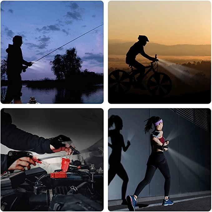 LED Flashlight Rechargeable Gloves