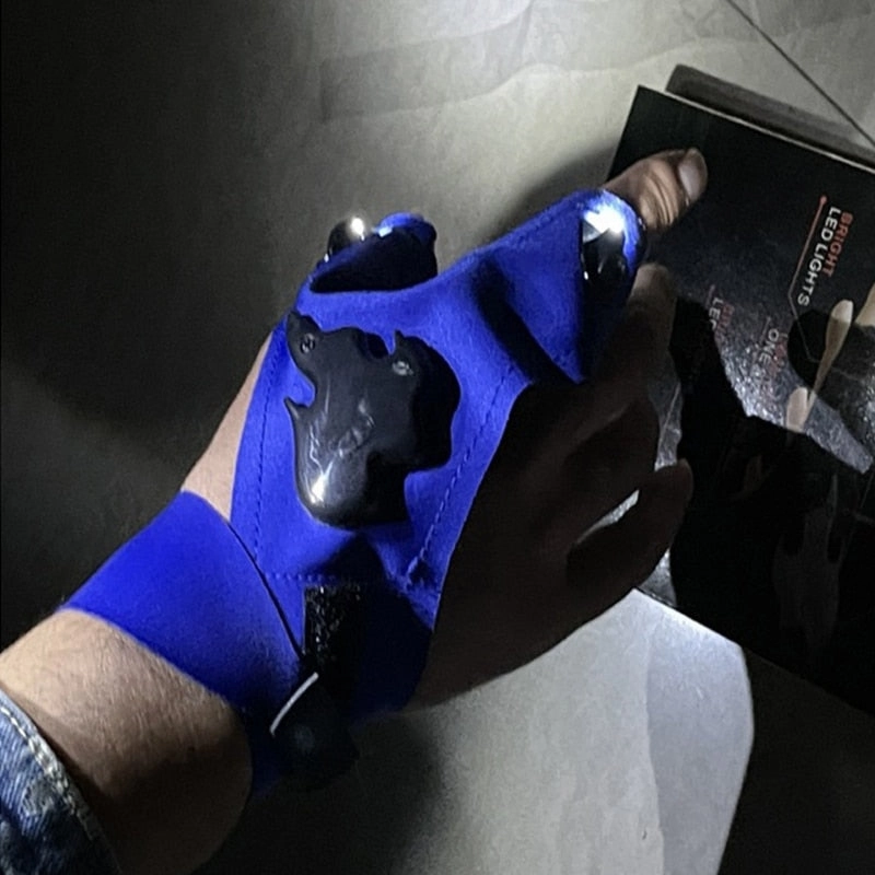 LED Flashlight Rechargeable Gloves