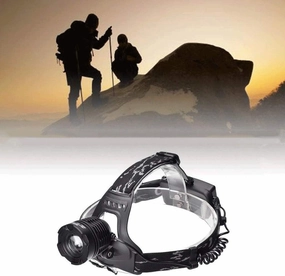 LED Head Torch,Outdoor Light-Headlamp Flashlight, Rechargeable Led Head Lamp, Waterproof Headlight Adjustable Headband, Perfect for Camping, Hiking, Outdoors